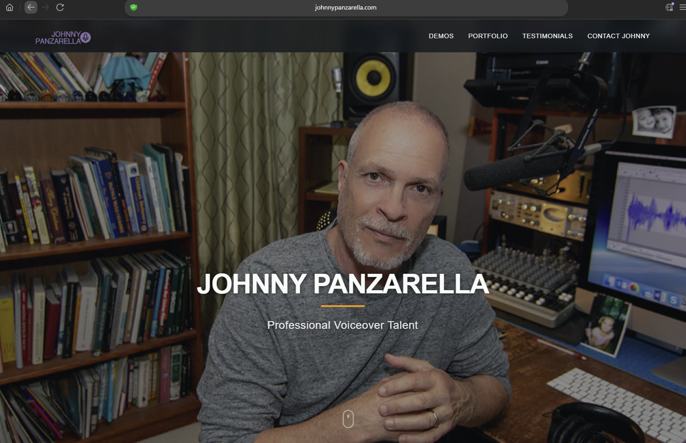 Johnny Panzarella website